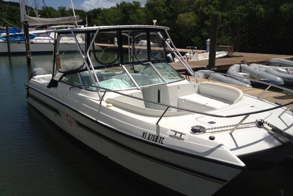 Catamaran boat rental in American Yacht Harbor, U.S. Virgin Islands