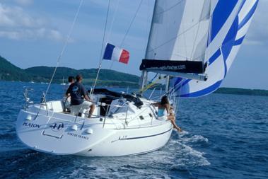 Discover Sibenik surroundings on this 38 Harmony boat