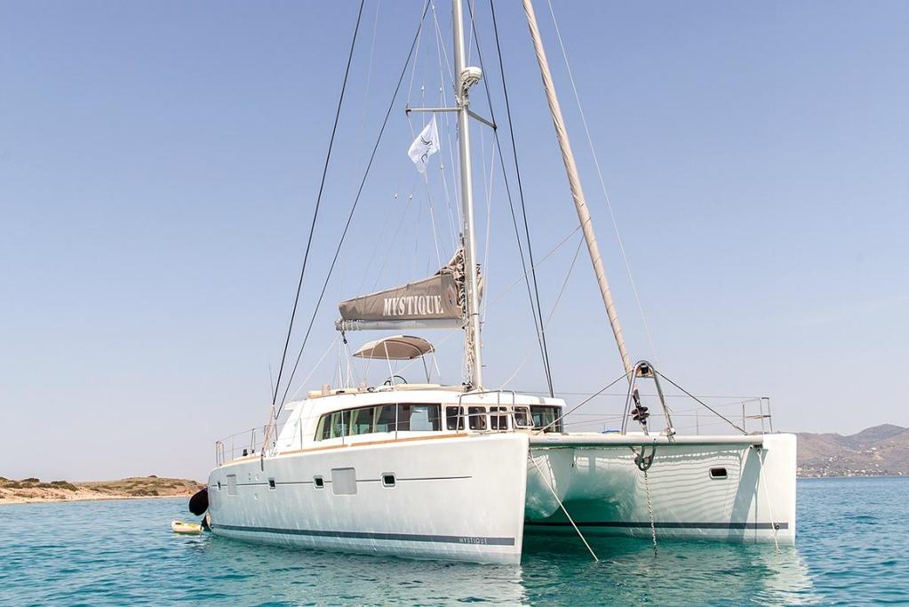 Catamaran boat rental in Athens, Greece