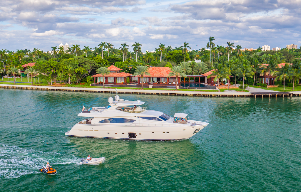 Ferretti's 88.0 feet in Miami Beach