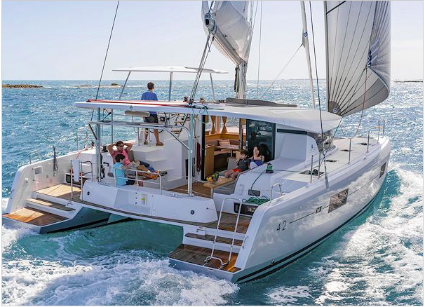 Lagoon boat for rent in Road Town