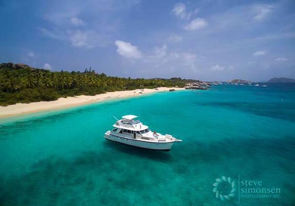 Boating is fun with a Convertible in Tortola