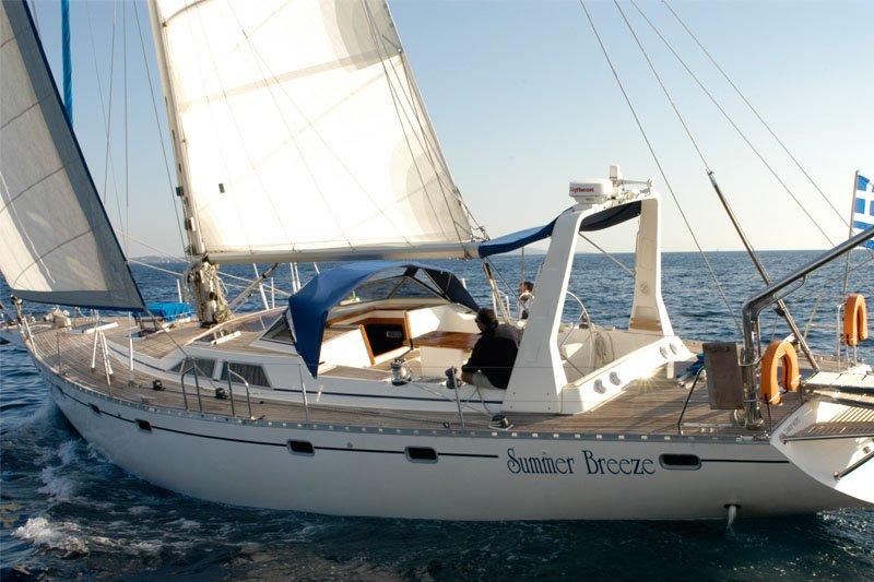 Boating is fun with a Classic in Saronic Gulf