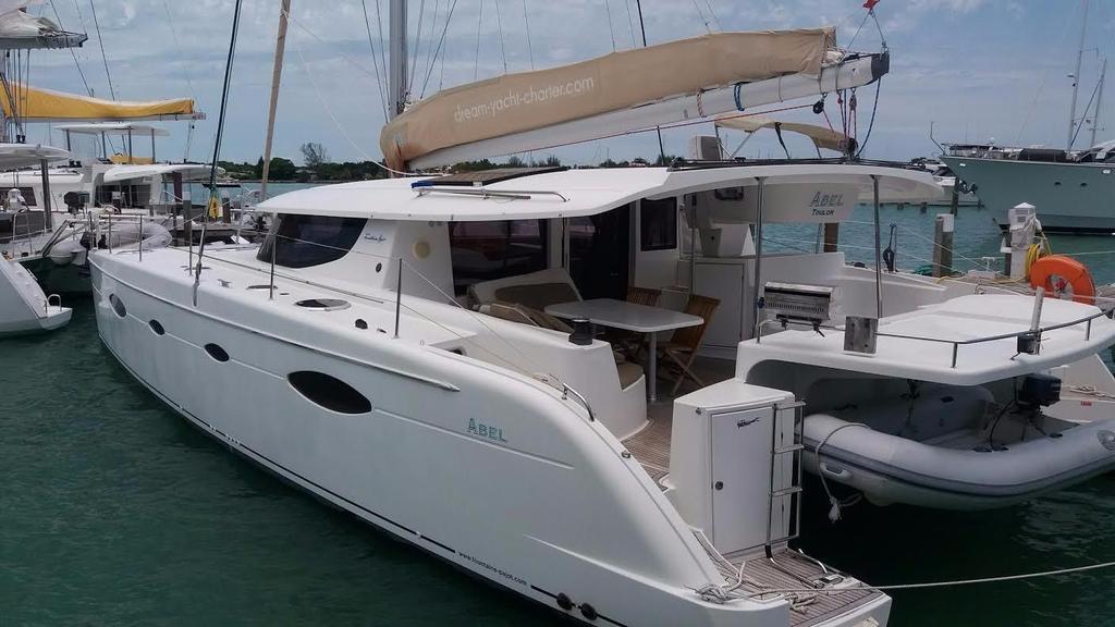 Catamaran boat rental in La Marina, Guadeloupe