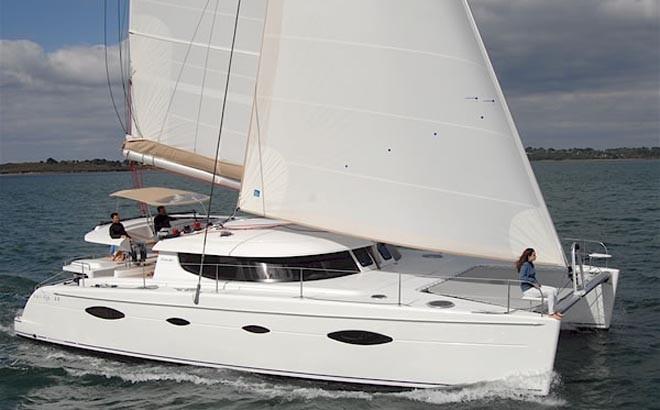 Boating is fun with a Catamaran in Le Marin
