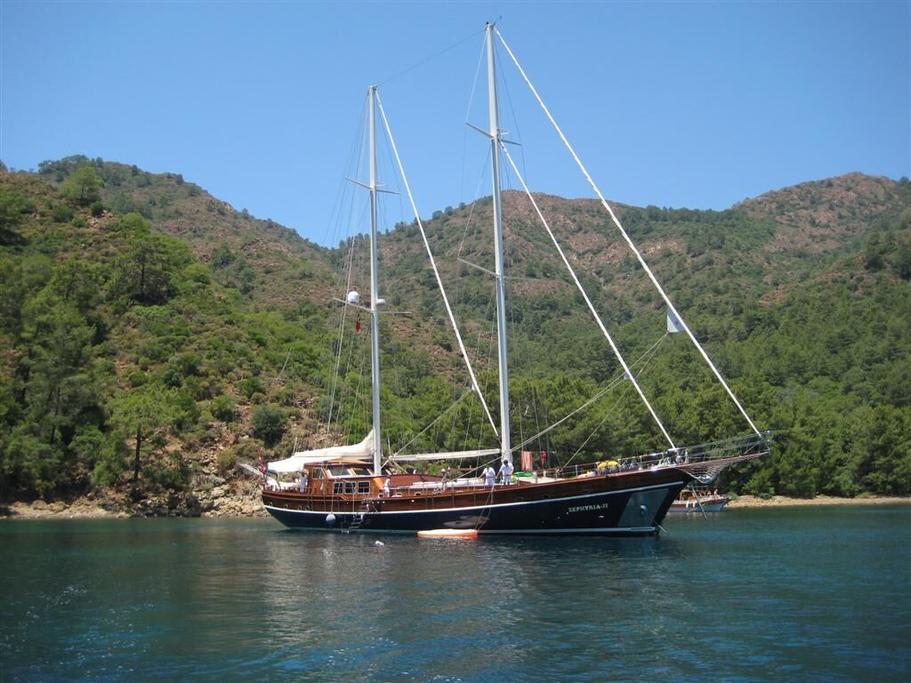Classic boat rental in Bodrum/Muğla, Turkey