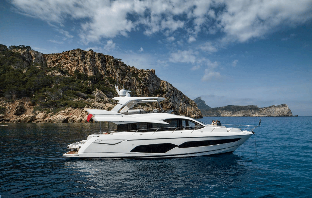 Sunseeker's 68.89 feet in ibiza