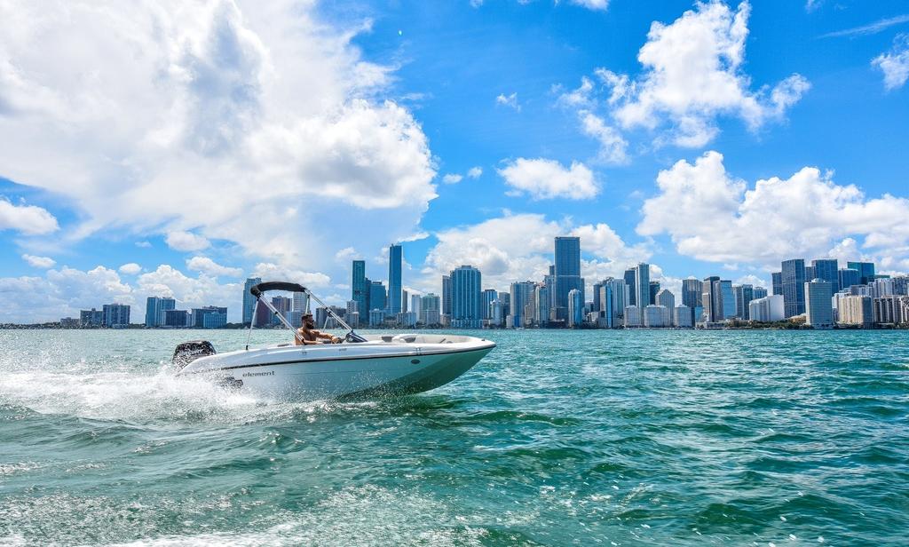 Bayliner's 18.0 feet in Key Biscayne
