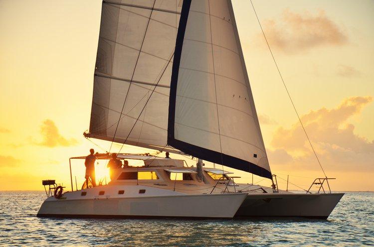 Catamaran boat rental in Trou D'Eau Douce, Mauritius