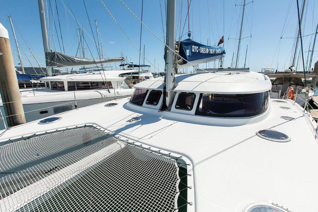 Up to 8 persons can enjoy a ride on this Catamaran boat