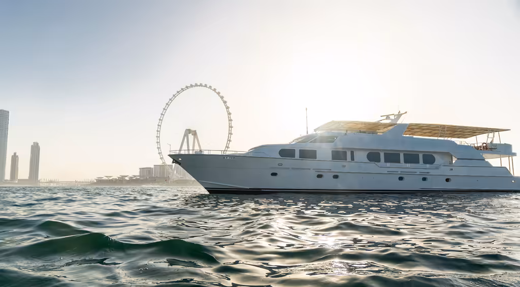 Boating is fun with a Mega yacht in Dubai