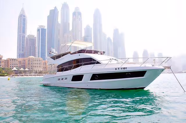 Up to 15 persons can enjoy a ride on this Motor yacht boat