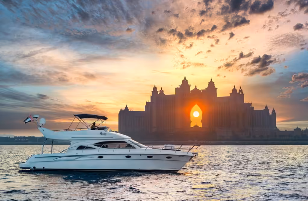 Boating is fun with a Motor boat in Dubai