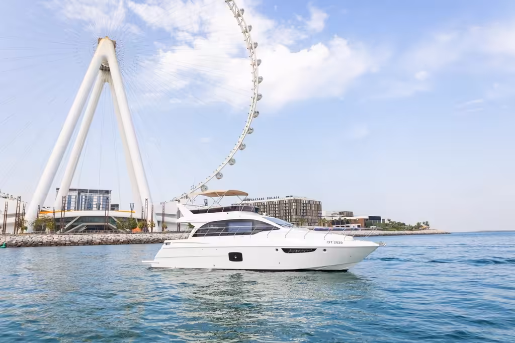 Boating is fun with a Motor yacht in Dubai