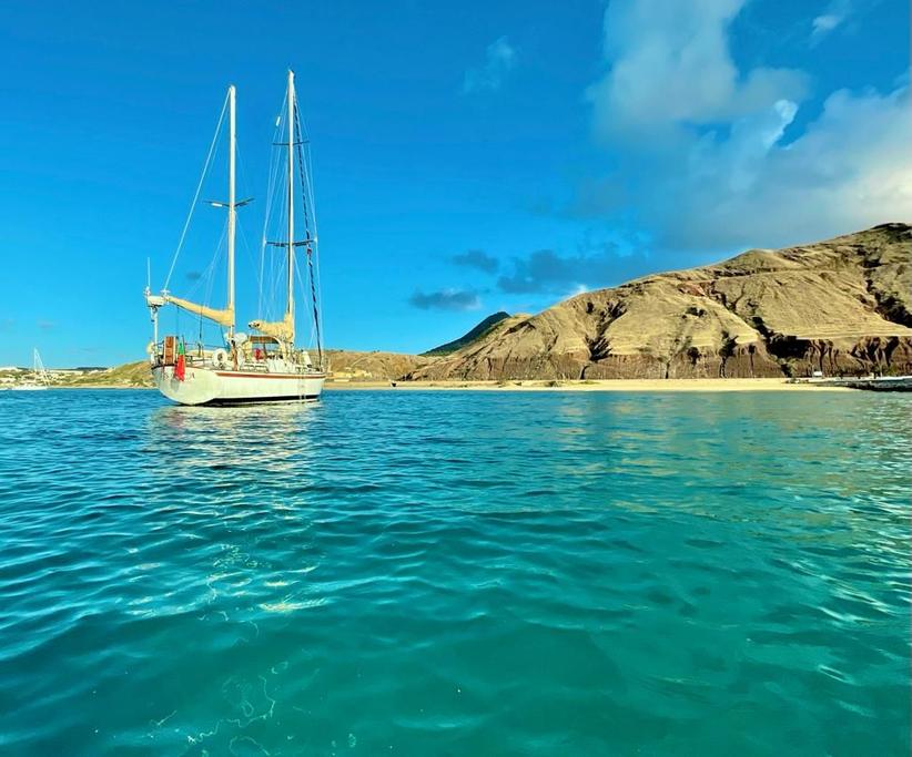 Classic boat rental in Marina do Funchal, Portugal