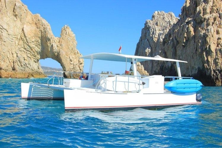Catamaran boat rental in IGY Marina Cabo San Lucas, Mexico