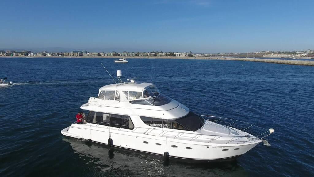 Discover Marina Del Rey surroundings on this 570 Voyager Pilothouse Carver Yachts boat