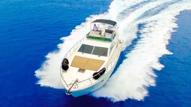 Discover Antalya surroundings on this Made Custom boat