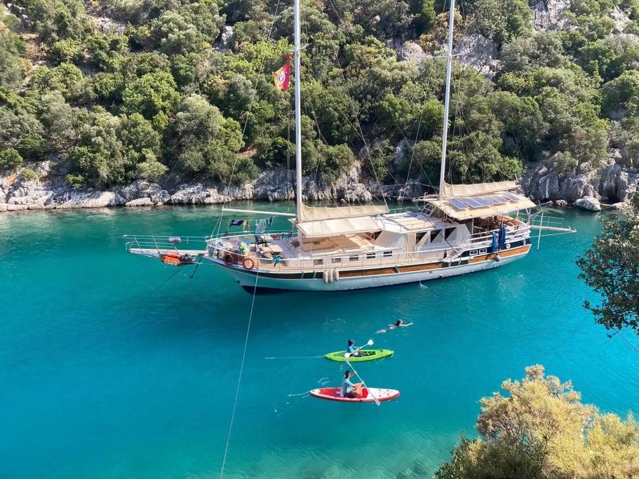 Boat rental in Kas, 