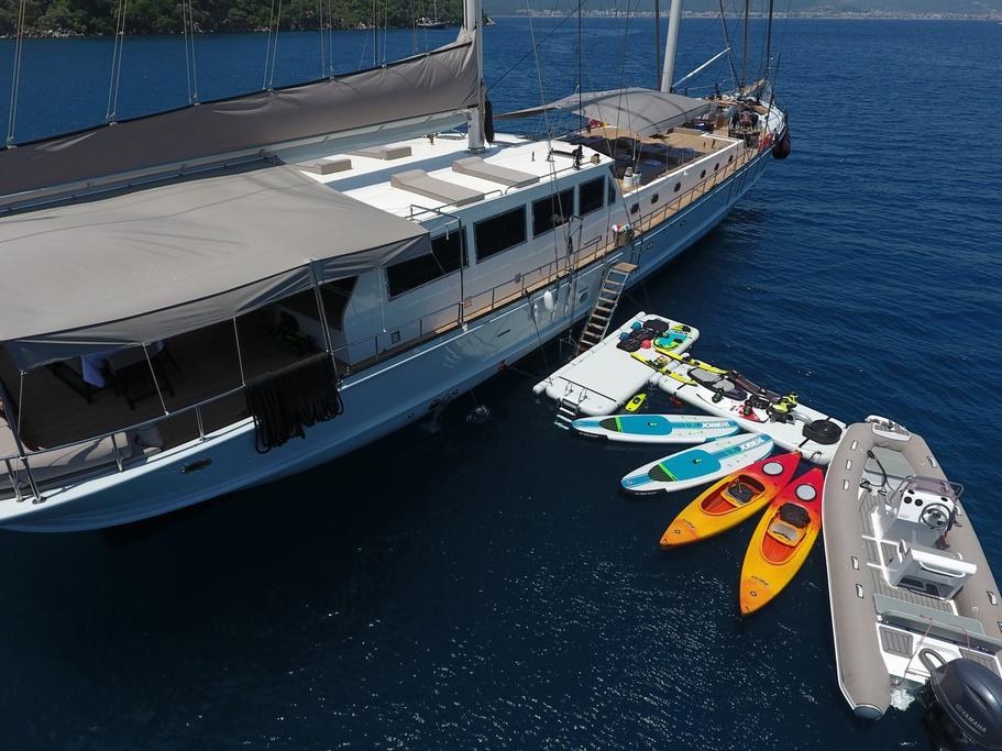 Boating is fun with a Gulet in Marmaris