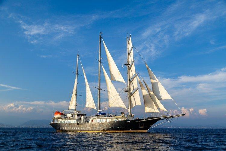 210.0 feet Custom made by Segel Masten Yachten in great shape