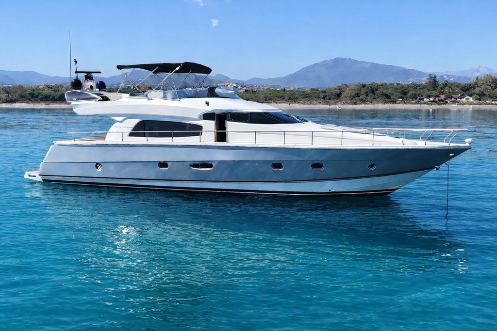 Discover Marbella surroundings on this 64 NUVARI boat