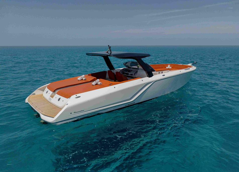 Up to 11 persons can enjoy a ride on this Motor yacht boat