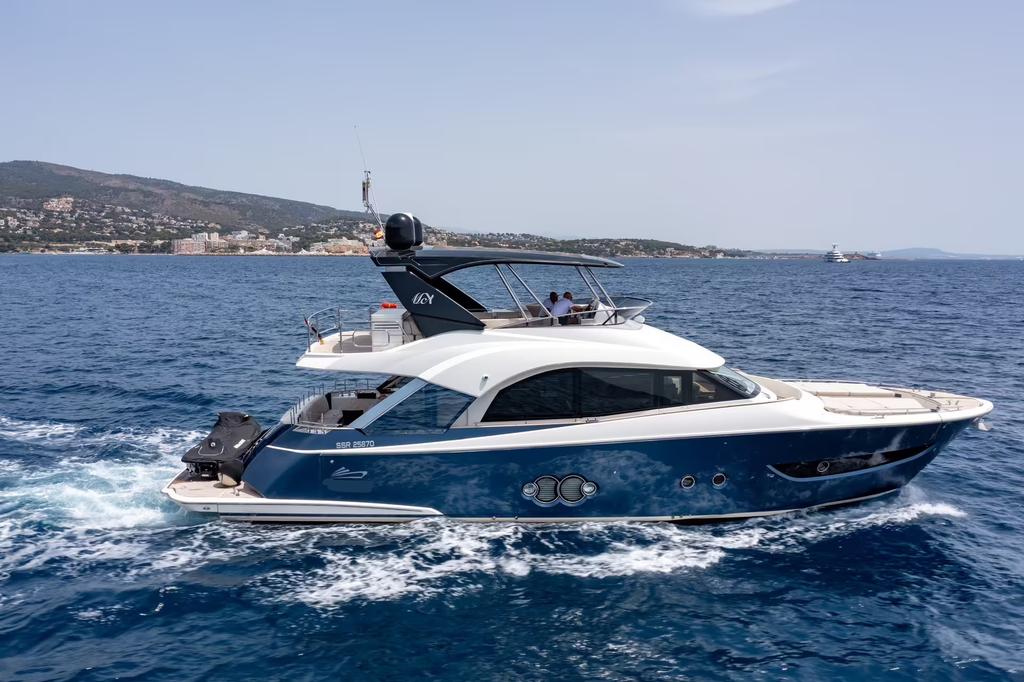 This 66.0' Monte Carlo Yacht cand take up to 12 passengers around Castellammare di Stabia
