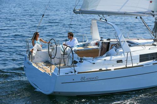 Sail away on this spacious and affordable sailboat