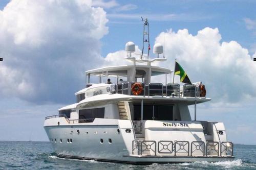 Up to 8 persons can enjoy a ride on this Motor yacht boat