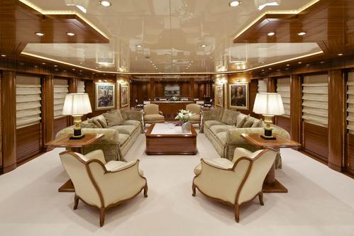 Up to 12 persons can enjoy a ride on this Motor yacht boat