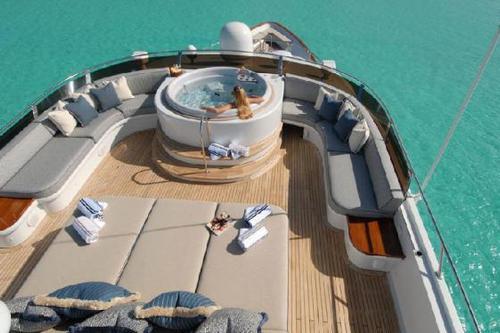 Discover Road Town surroundings on this Custom Christensen boat