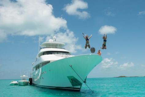 Discover Road Town surroundings on this Custom Westport boat