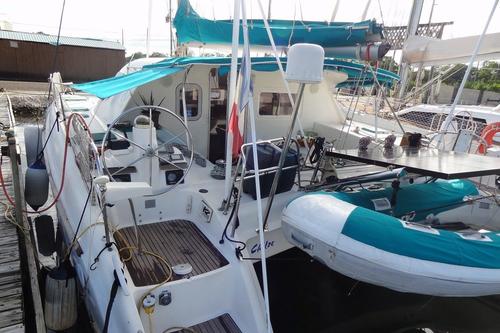 Boating is fun with a Catamaran in Le Marin