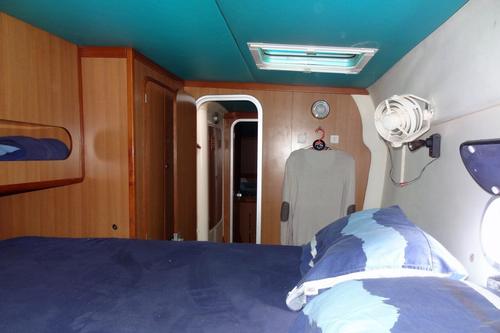 Up to 7 persons can enjoy a ride on this Catamaran boat