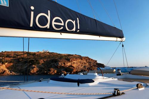 Catamaran boat rental in Athens, Greece