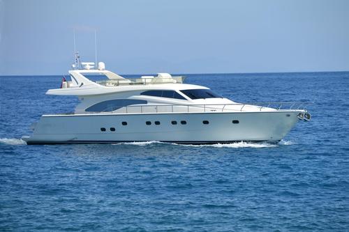 Live the high life in the Med aboard this Ferretti 68