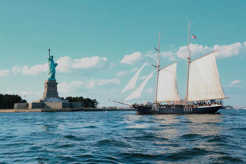 Come sail the NY Harbor on one of America's largest sailboats!