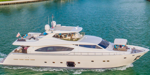 Boat for rent Ferretti 88.0 feet in Miami Beach Marina, FL