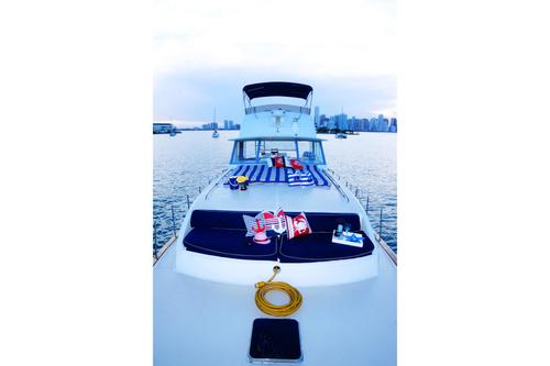 Boating is fun with a Motor yacht in North Bay Village