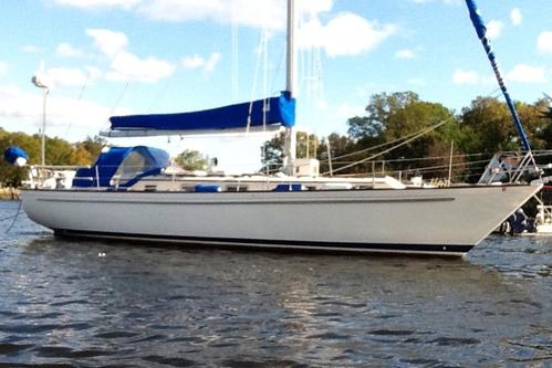 Sail Western Long Island Sound aboard Nirvana, a beautiful classic Pearson 386