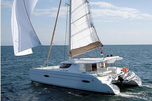 Blast Away on this Caribbean Catamaran!