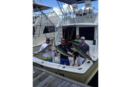 Fish and Discover the  Virgin Islands on this 45' Hatteras!