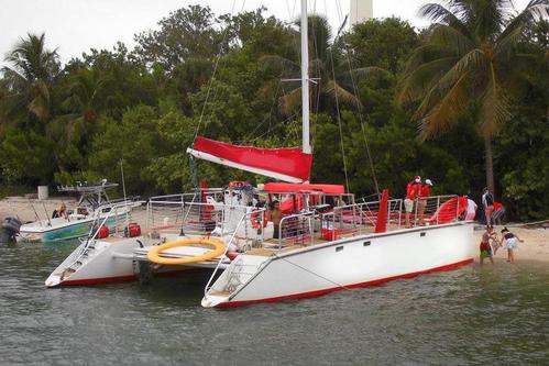 Catamaran your day away!