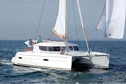 Enjoy the Trade Winds on this French Cat!
