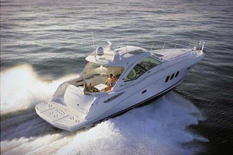 Express cruiser boat rental in Miamarina at Bayside, FL