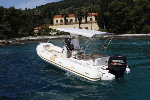 Rigid inflatable boat rental in Hvar, Croatia