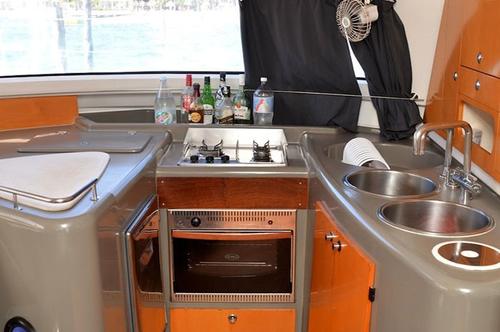 Catamaran boat rental in Marina Chac Chi, Mexico