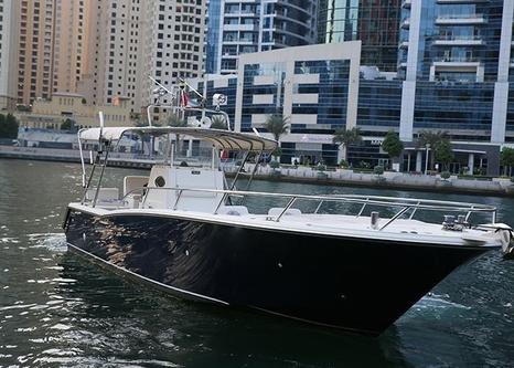This 36.0' 2013 cand take up to 12 passengers around Dubai Marina