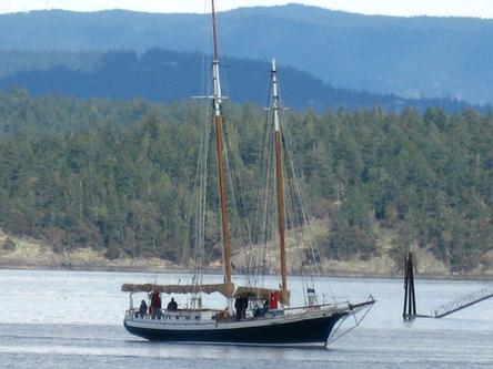Schooner boat for rent in Friday Harbor